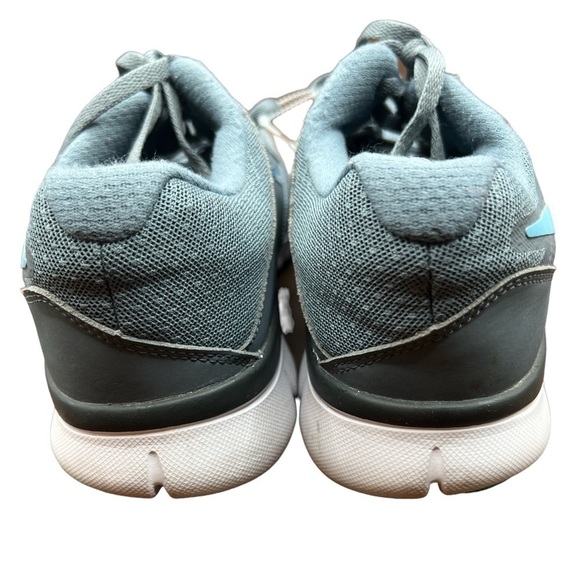 Nike FLEX EXPERIENCE RN3 BLUE LEATHER RUNNING LADIES SIZE 8.5 . - Picture 3 of 9